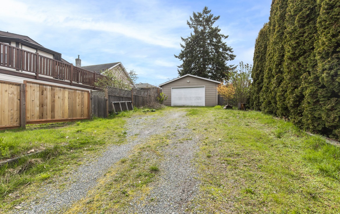 Laneway access to Separate Garage, Character House